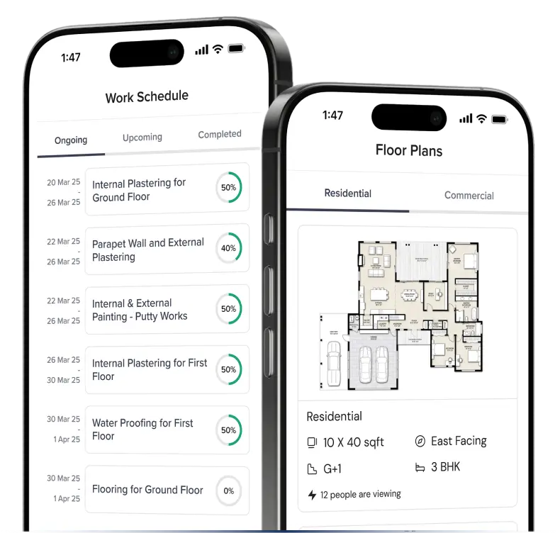 Brick and Bolt Home construction app